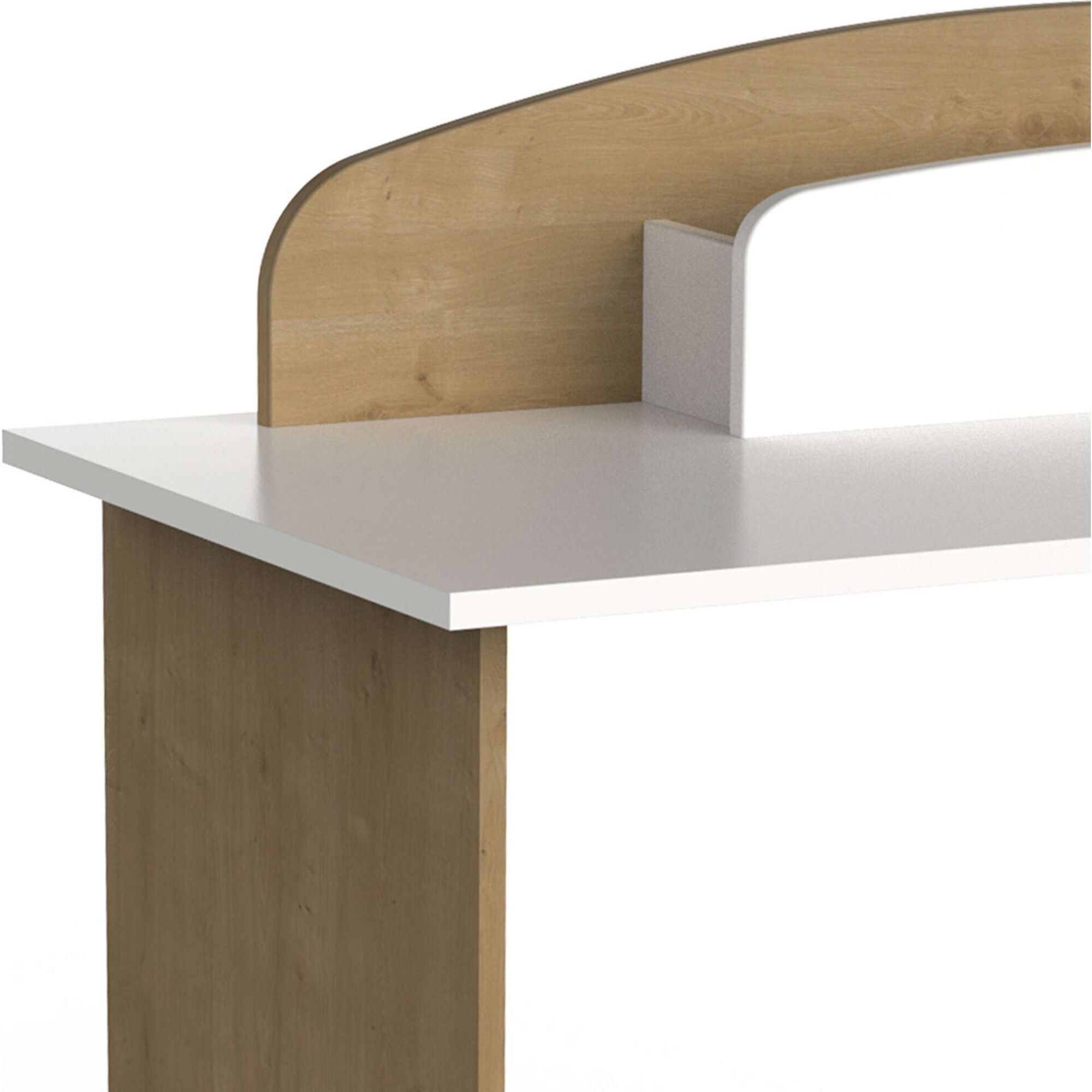 Secret&aacute;ria com Painel de Arruma&ccedil;&atilde;o 135x50x103cm Naili