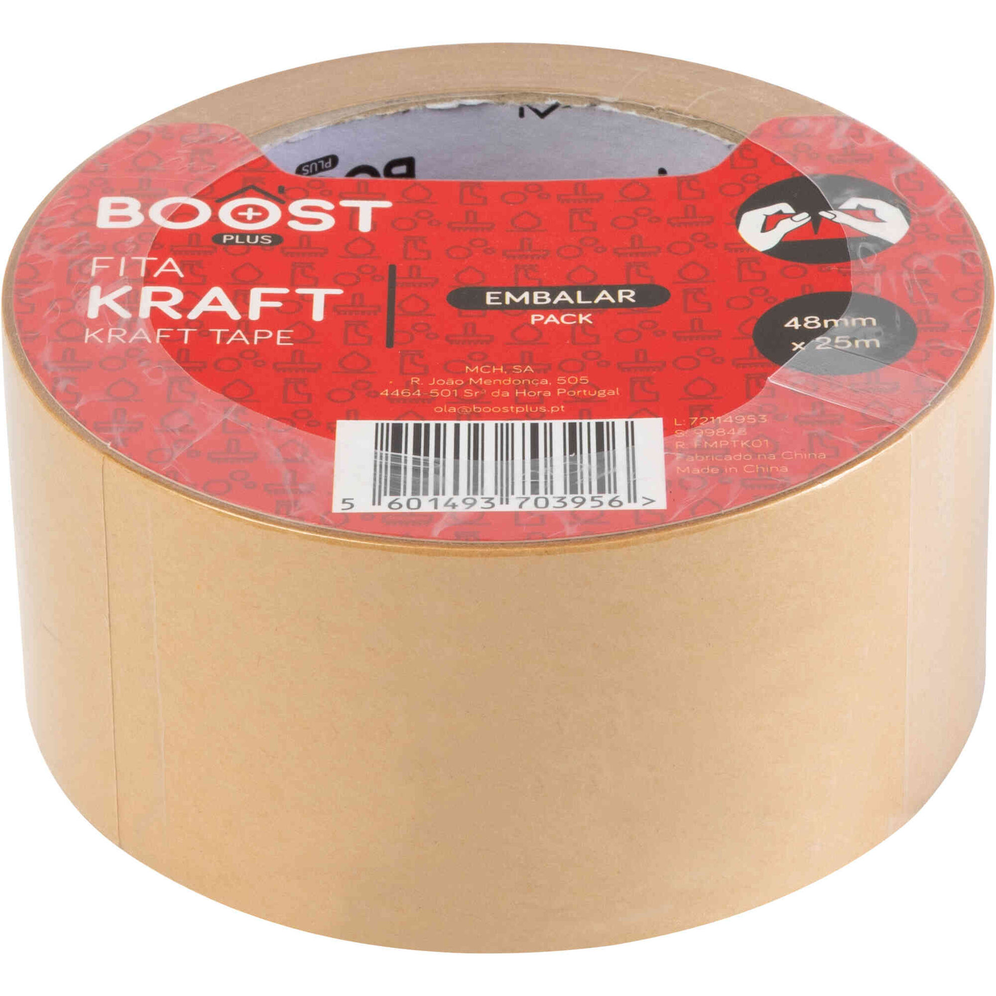 Fita Adesiva Kraft 25mx48mm Boost
