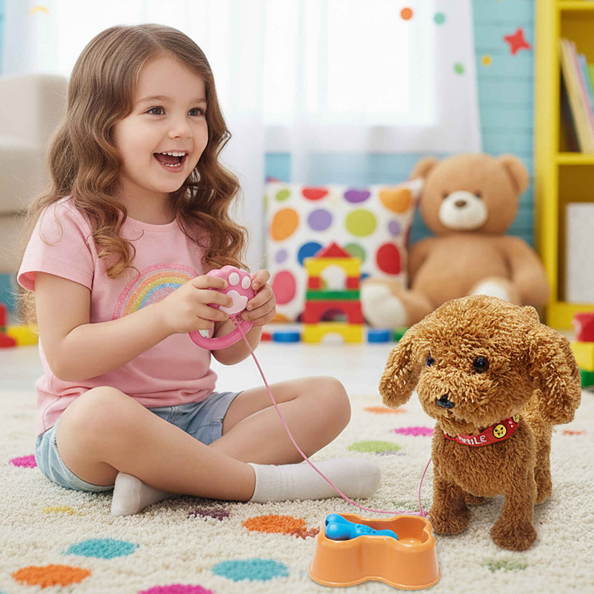 Zoko Faz de Conta - Peluche C&atilde;o Ternurento (v&aacute;rios modelos)