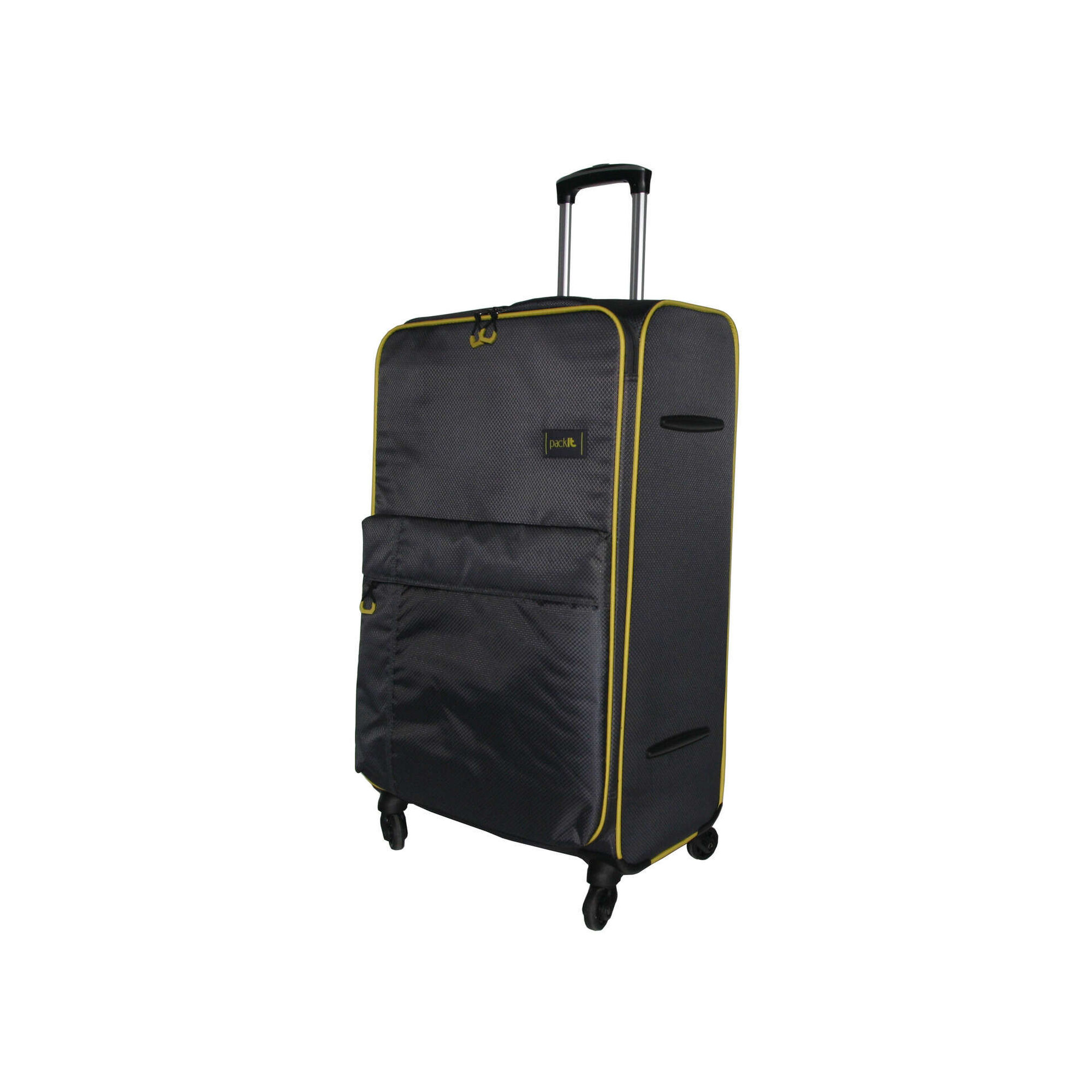 Mala de Viagem Grande 4 Rodas Cinza Marselha Pack It