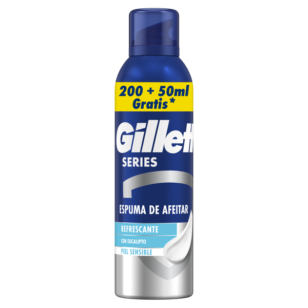 Espuma de Barbear Series Refrescante Gillette