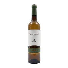 Tiago Caba&ccedil;o 3 Terroirs Superior Alentejano Vinho Branco