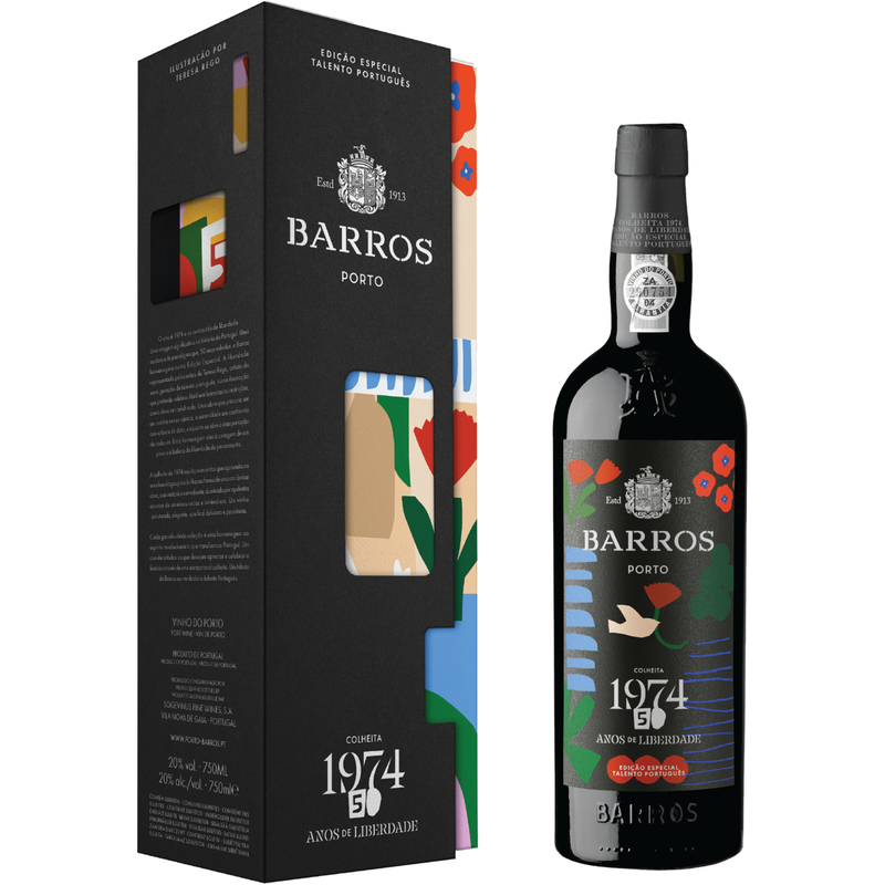 Barros Vinho do Porto Colheita 1974 Edição Comemorativa 25 Abril