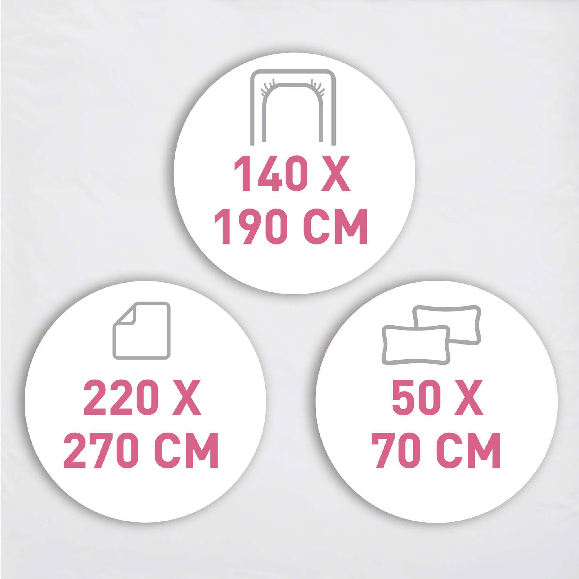 Conjunto Len&ccedil;&oacute;is Microfibra Cinza Kasa