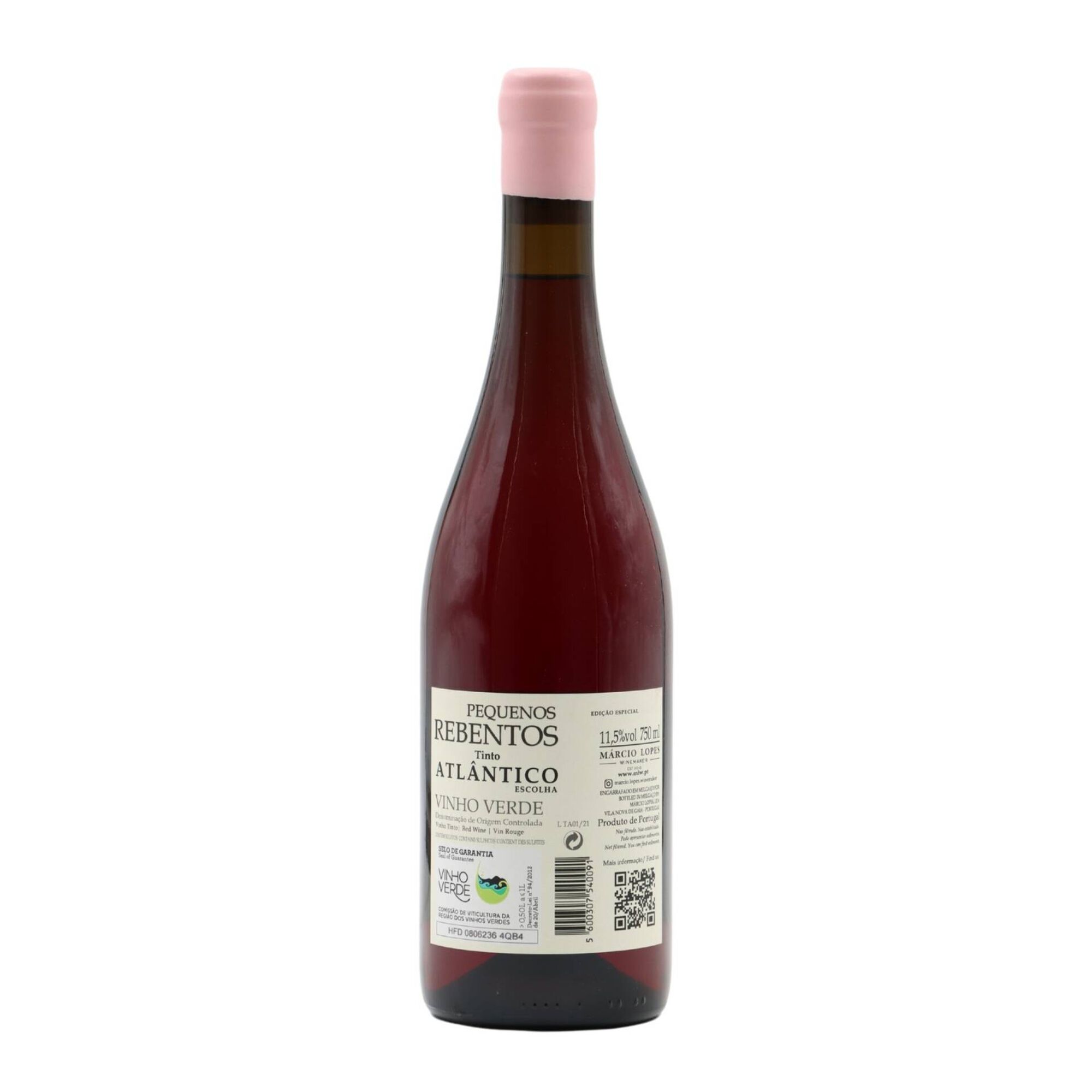 Pequenos Rebentos Atlantico Vinho Verde Tinto