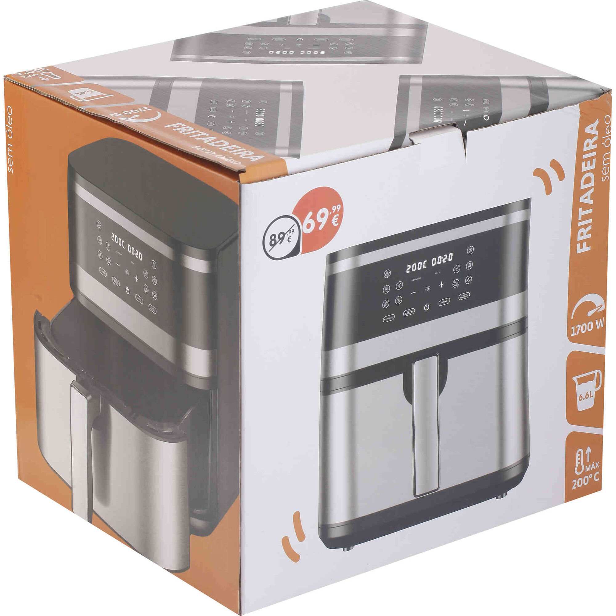 Fritadeira sem &Oacute;leo 7L 1700W Bazar&atilde;o