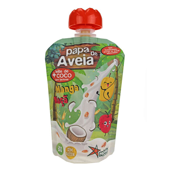 Papas de Aveia, Manga e Maçã Saqueta Seara