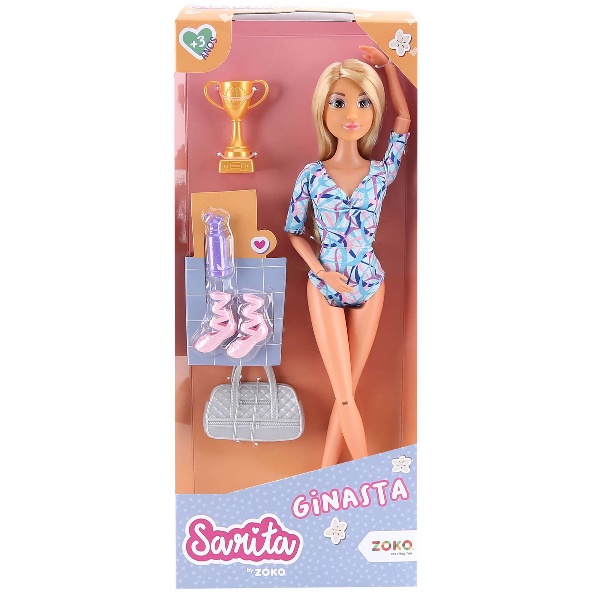 Zoko Sarita - Boneca Ginasta