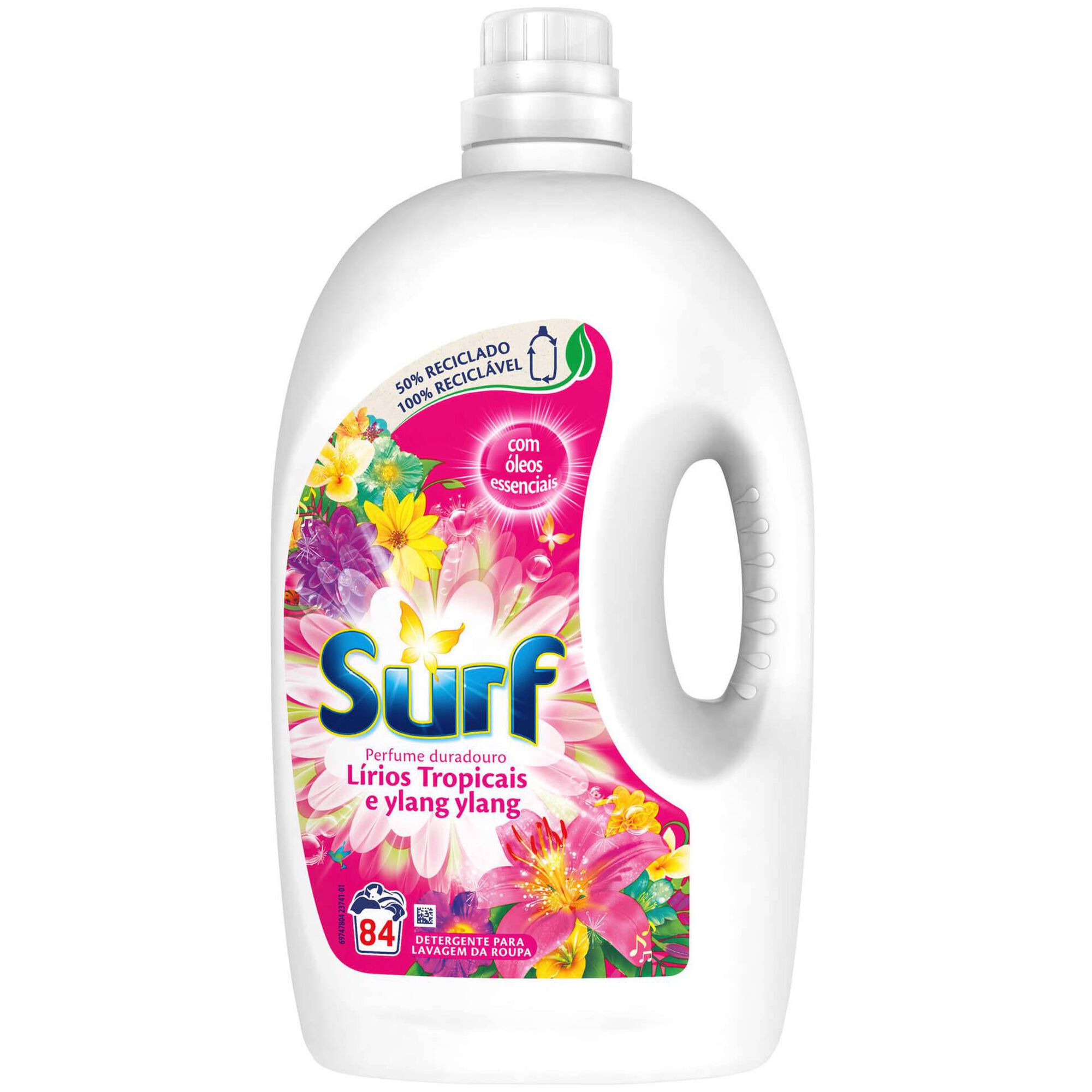 Detergente Máquina Roupa Líquido Tropical Surf 84 doses Continente