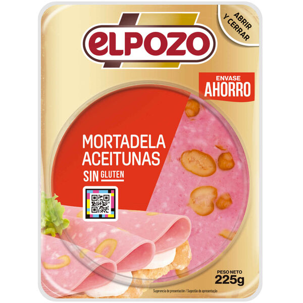 Mortadela de Porco com Azeitonas ElPozo