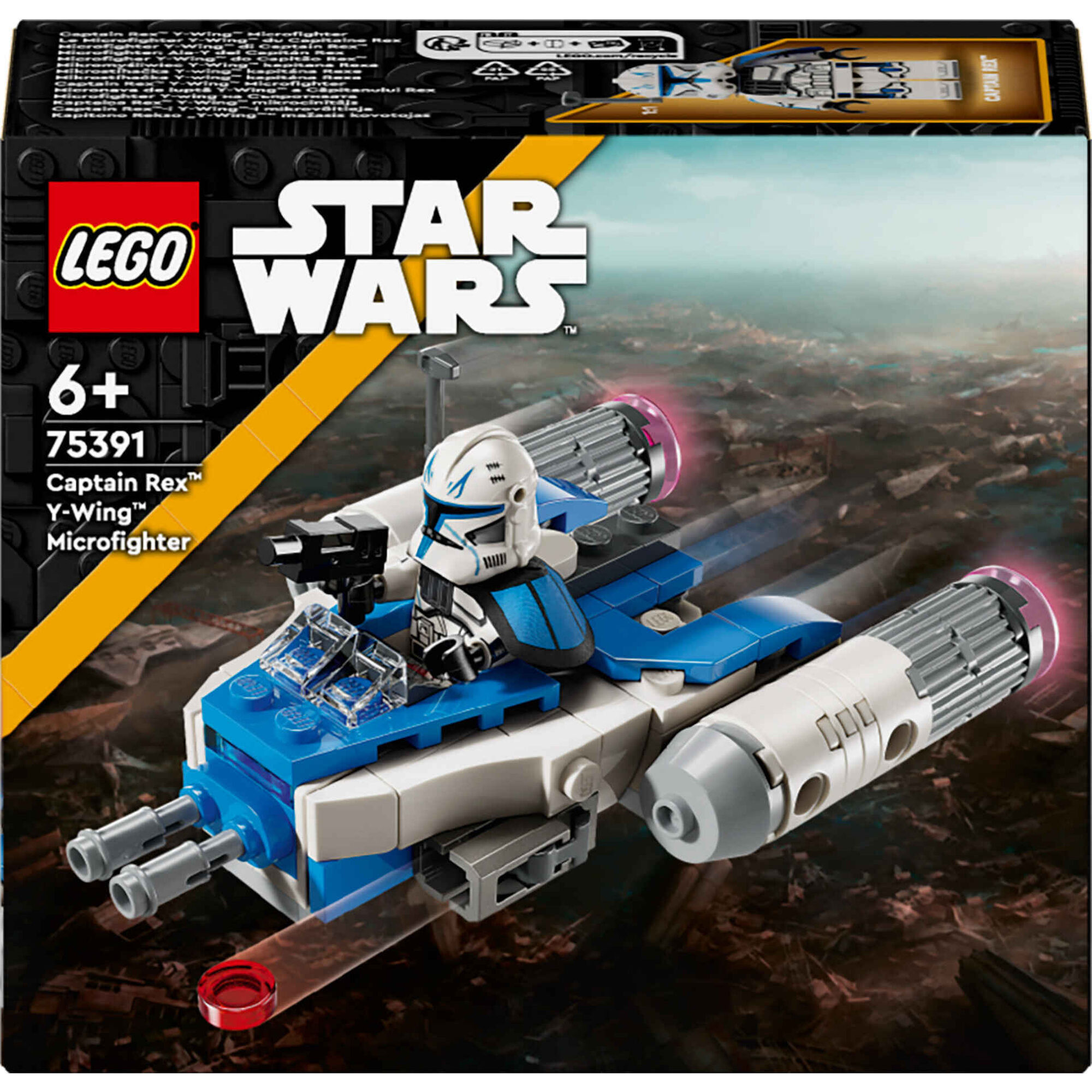 Microfigher Y-Wing do Capitão Rex - 75391