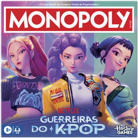 Monopoly - Jogo de Tabuleiro Monopoly Guerreiras do K-Pop