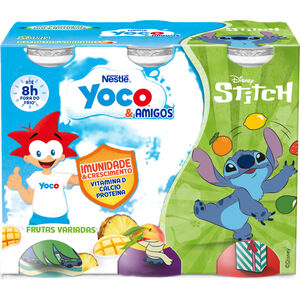 Iogurte Líquido Frutas Variadas Infantil Yoco