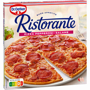 Pizza de Pepperoni e Salame Ristorante