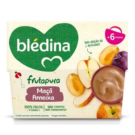 Puré de Fruta Ameixa e Maçã +6M