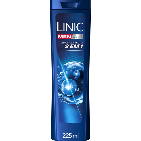 Champô Anticaspa Eficácia Ativa 2 em 1 Linic