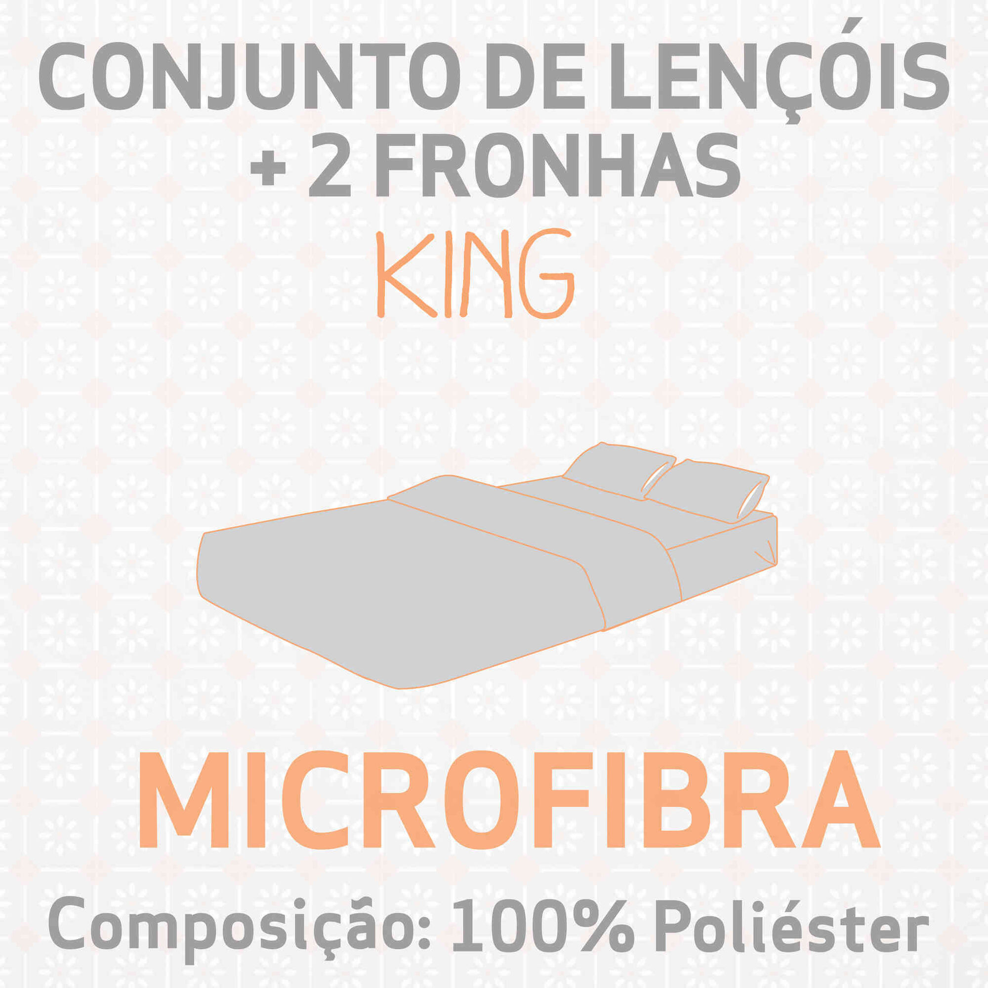 Conjunto Lençóis Microfibra