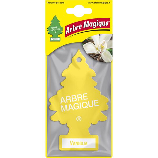 Ambientador Auto Pendurar Cartão Baunilha Arbre Magique