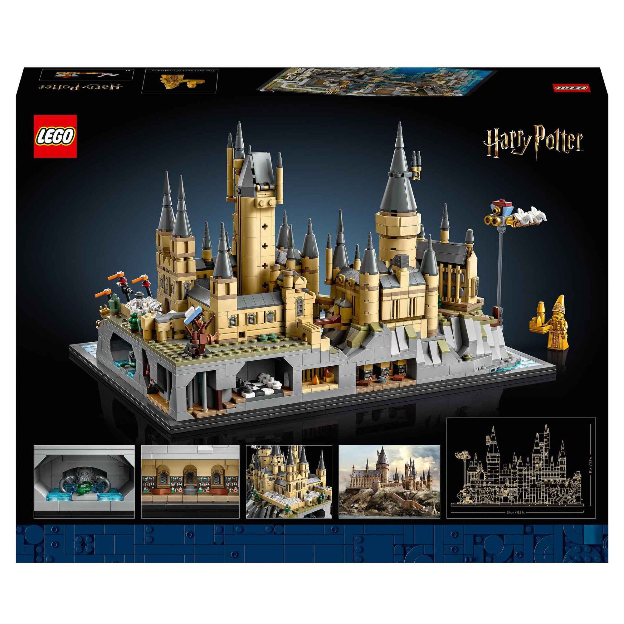 O Castelo e os Campos de Hogwarts - 76419