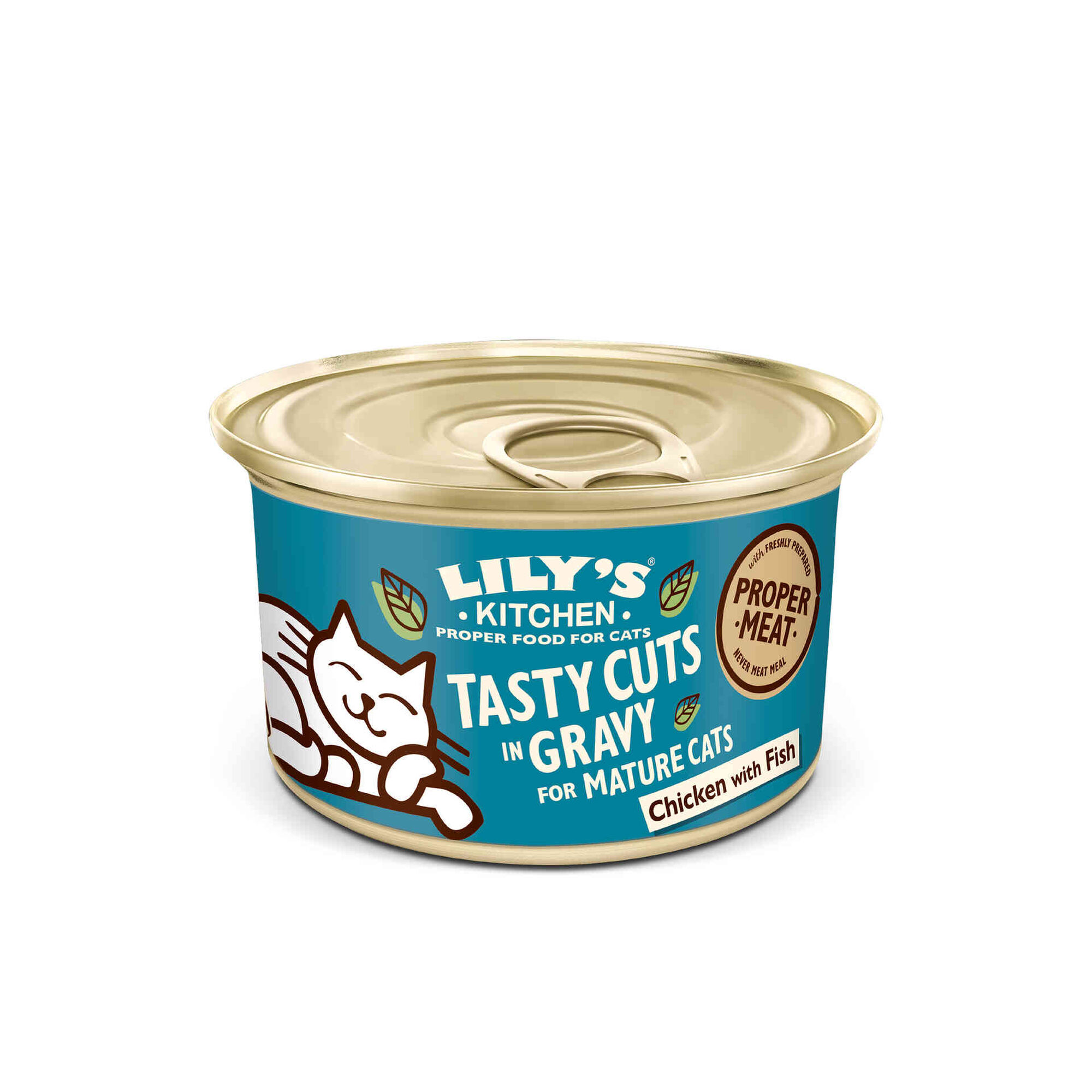 Comida H&uacute;mida para Gato Adulto Tasty Cuts Frango/Peixe Lily's Kitchen