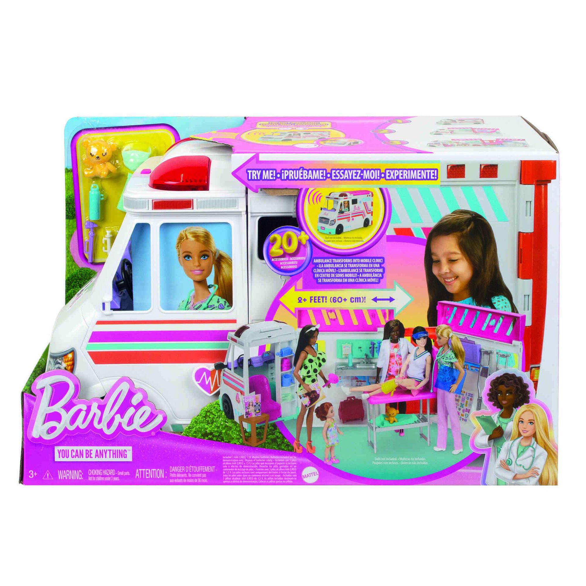 Boneca Barbie - Clínica Móvel