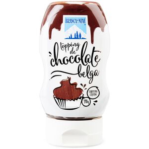 Topping de Chocolate Belga Branca de Neve