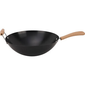 Wok Antiaderente 34cm Wood Wok Antiaderente 34cm Wood