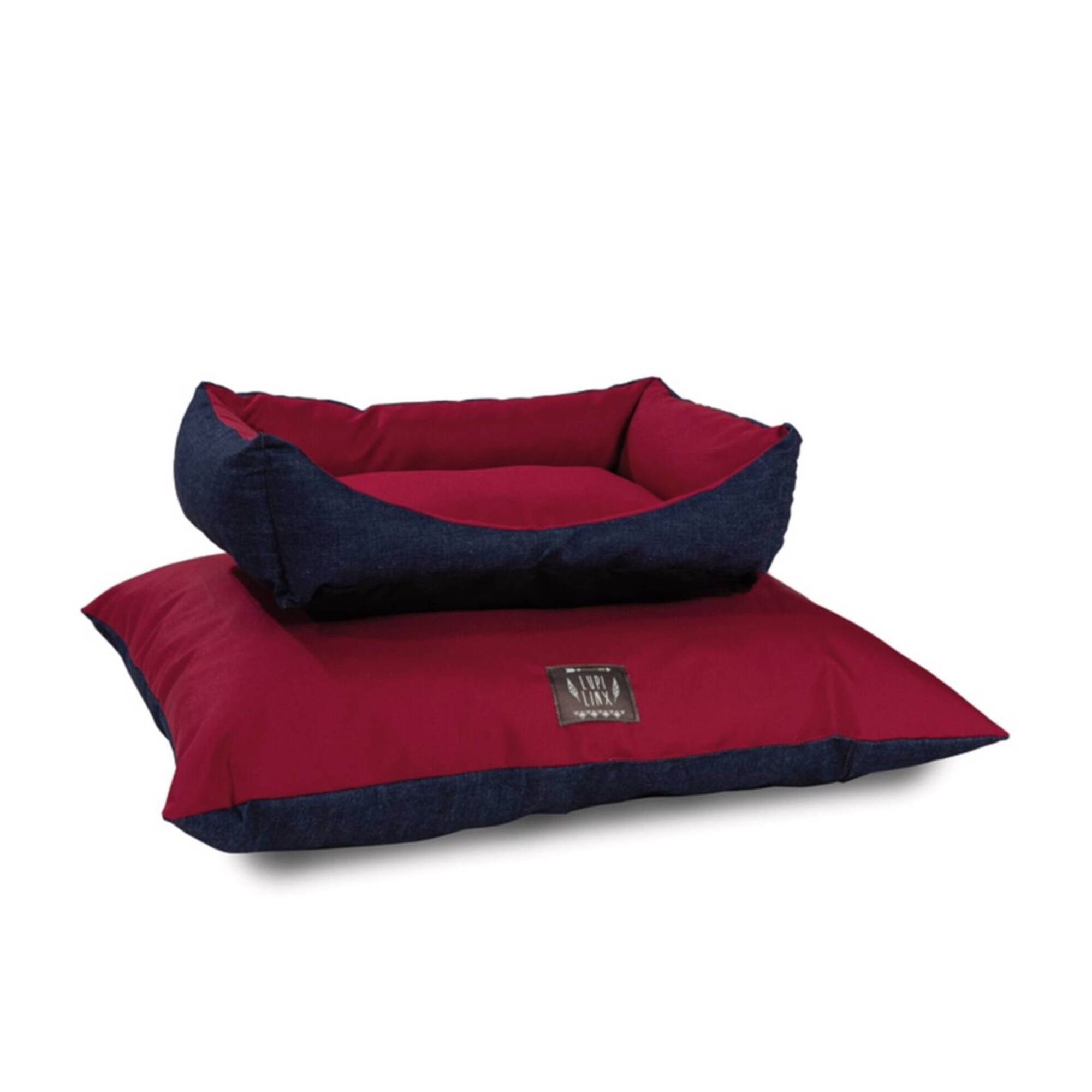 Cama Sofá para Cão Oval Denim S/M Cama Sofá para Cão Oval Denim S/M