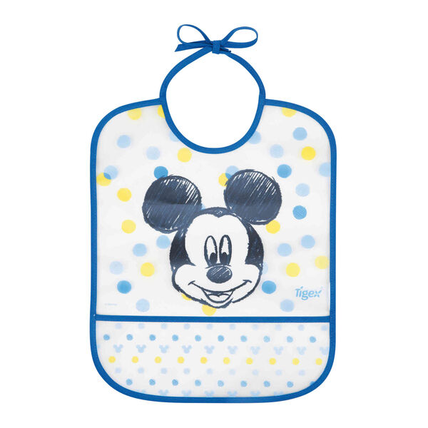 Babete Impermeável +12M Mickey Tigex
