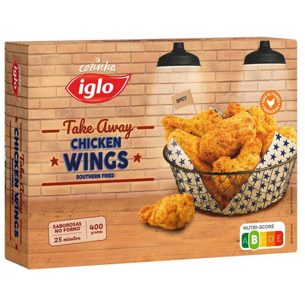 Chicken Wings Southern Fried Iglo Take Away
