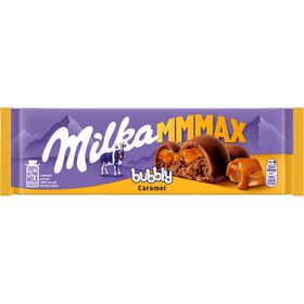 Tablete de Chocolate Bubbly Caramelo Milka