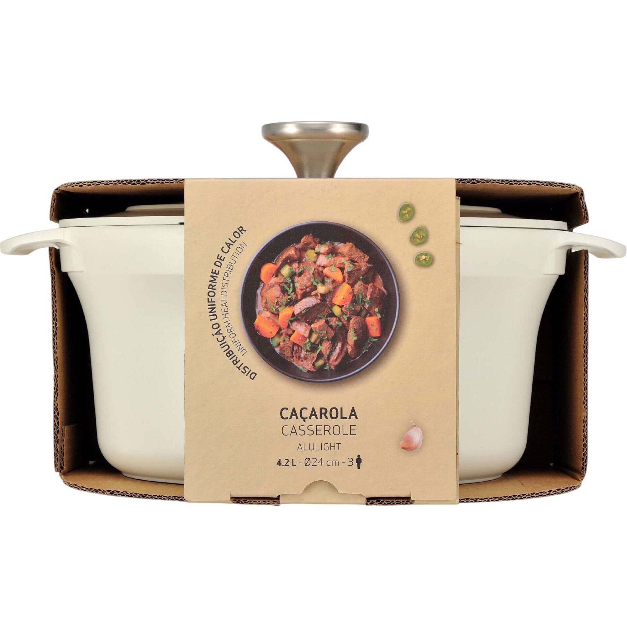 Ca&ccedil;arola 24cm Alulight Kasa