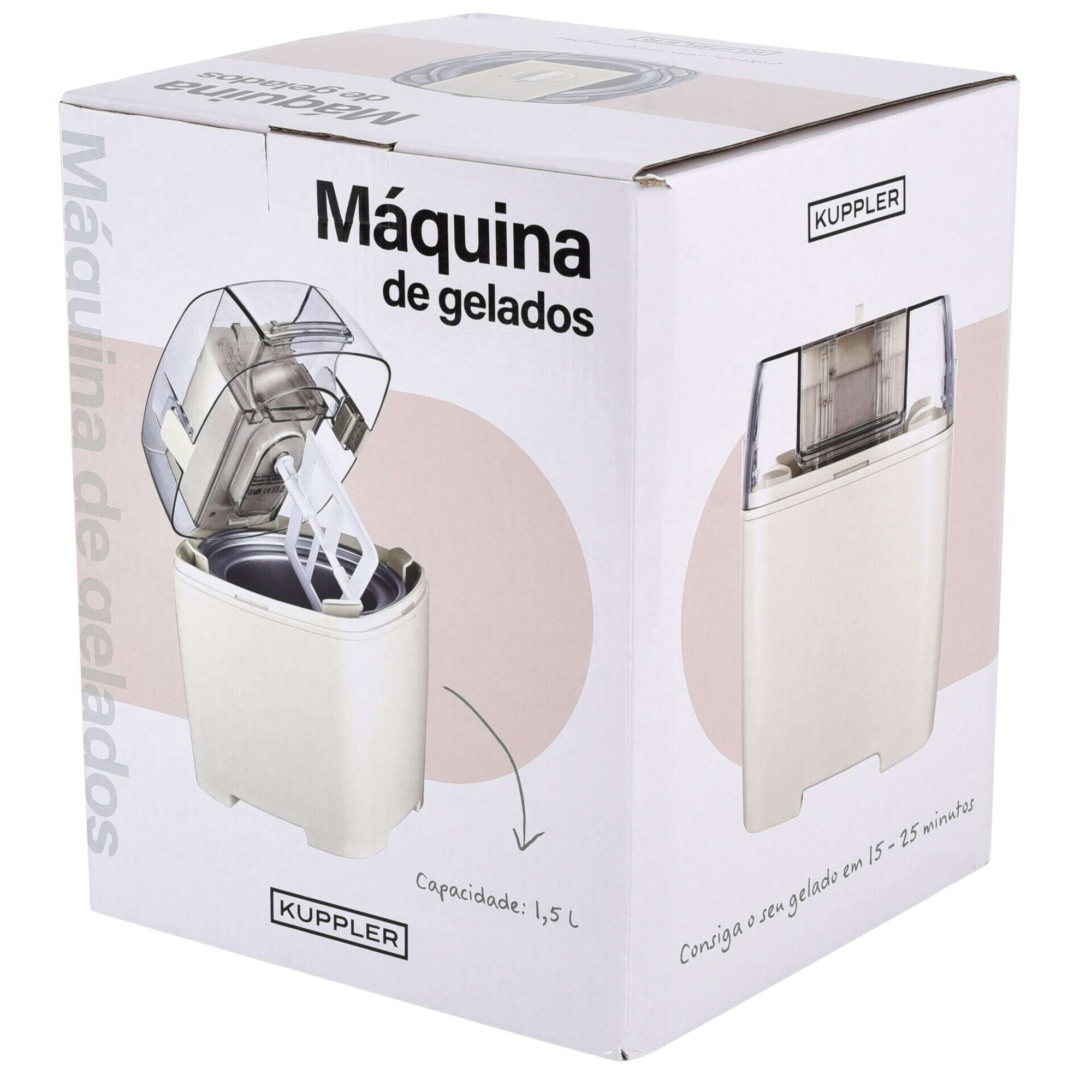 M&aacute;quina de Gelados 1,5L Kuppler