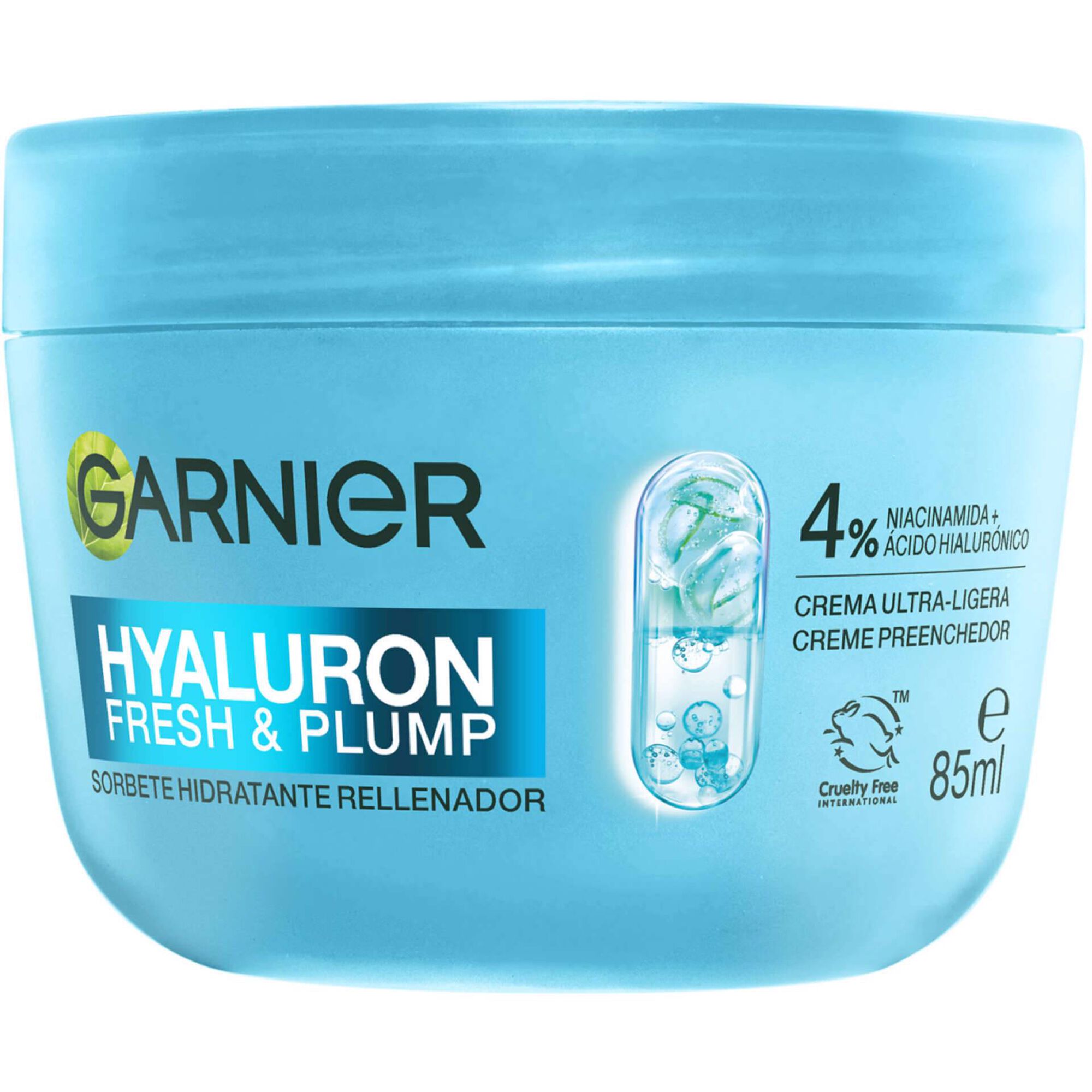 Creme de Rosto Dia Sorvete Fresh&Plump Hialur&oacute;nico Garnier