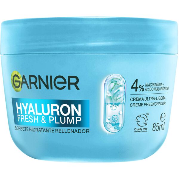 Creme de Rosto Dia Sorvete Fresh&Plump Hialurónico Garnier