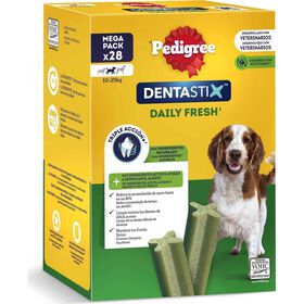 Snack para C&atilde;o M&eacute;dio Dentastix Fresh Pedigree