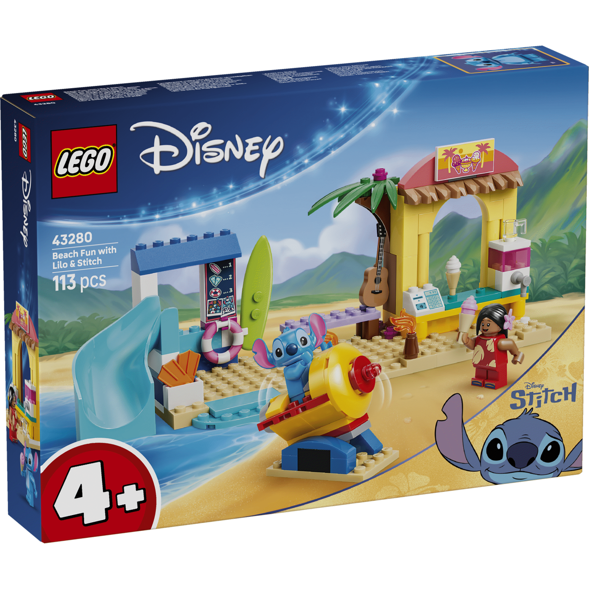 LEGO Disney - Divers&atilde;o na Praia com Lilo e Stitch - 43280, , ${viewtype