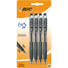 Esferográfica BU3 Grip de Tinta Preta Esferográfica BU3 Grip de Tinta Preta