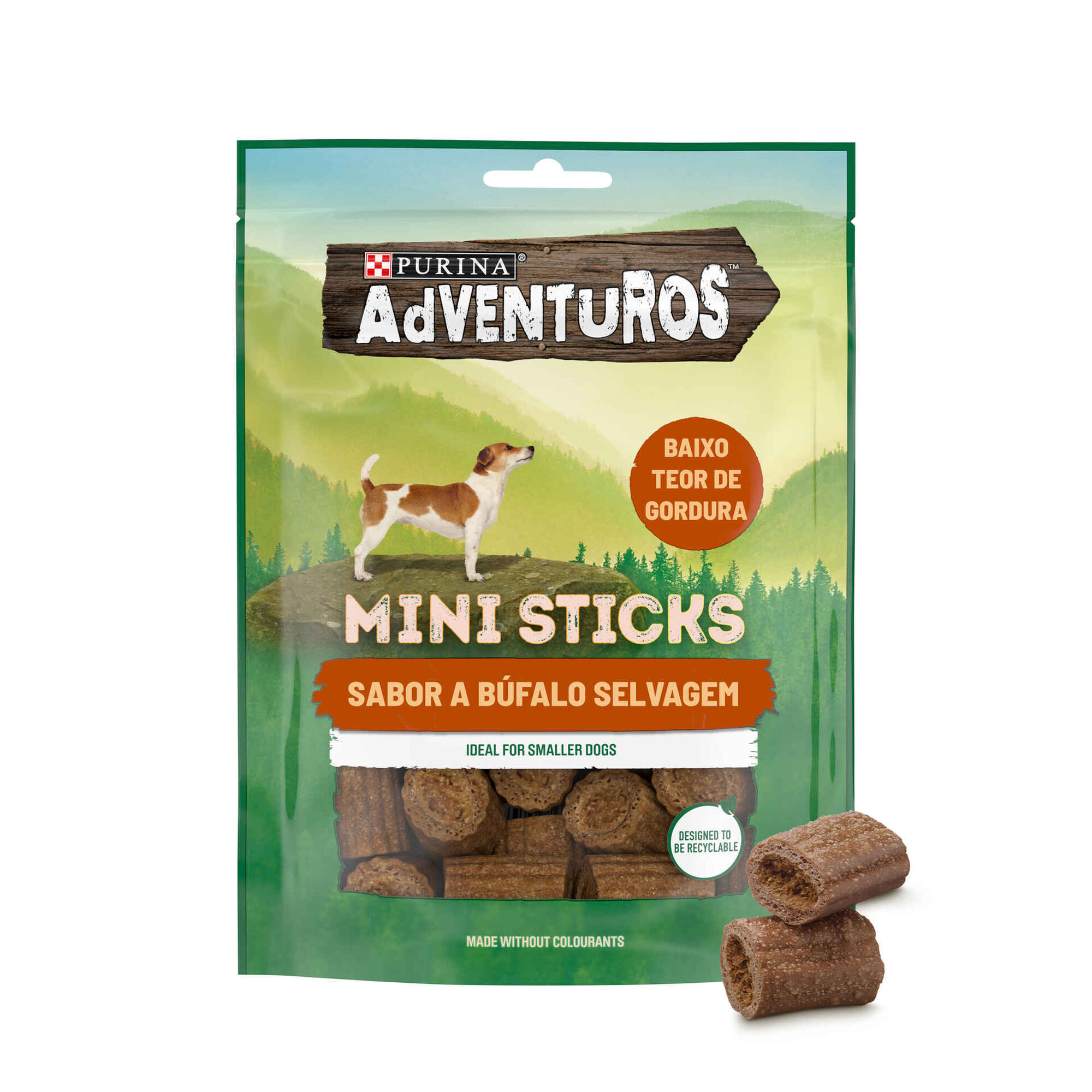 Biscoito para Cão Adventuros Sticks Búfalo Biscoito para Cão Adventuros Sticks Búfalo