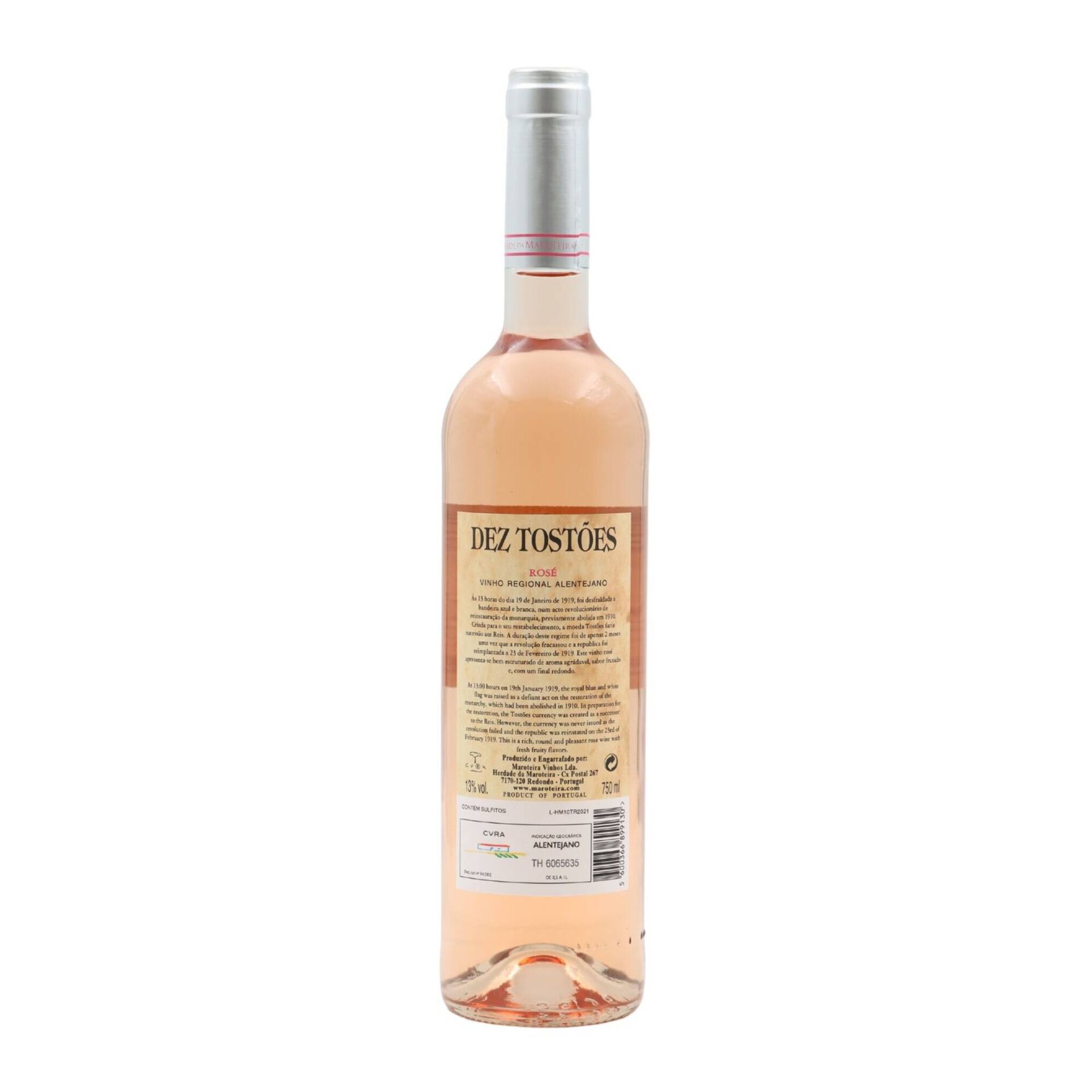 Herdade da Maroteira 10 Tost&otilde;es Alentejano Vinho Ros&eacute;