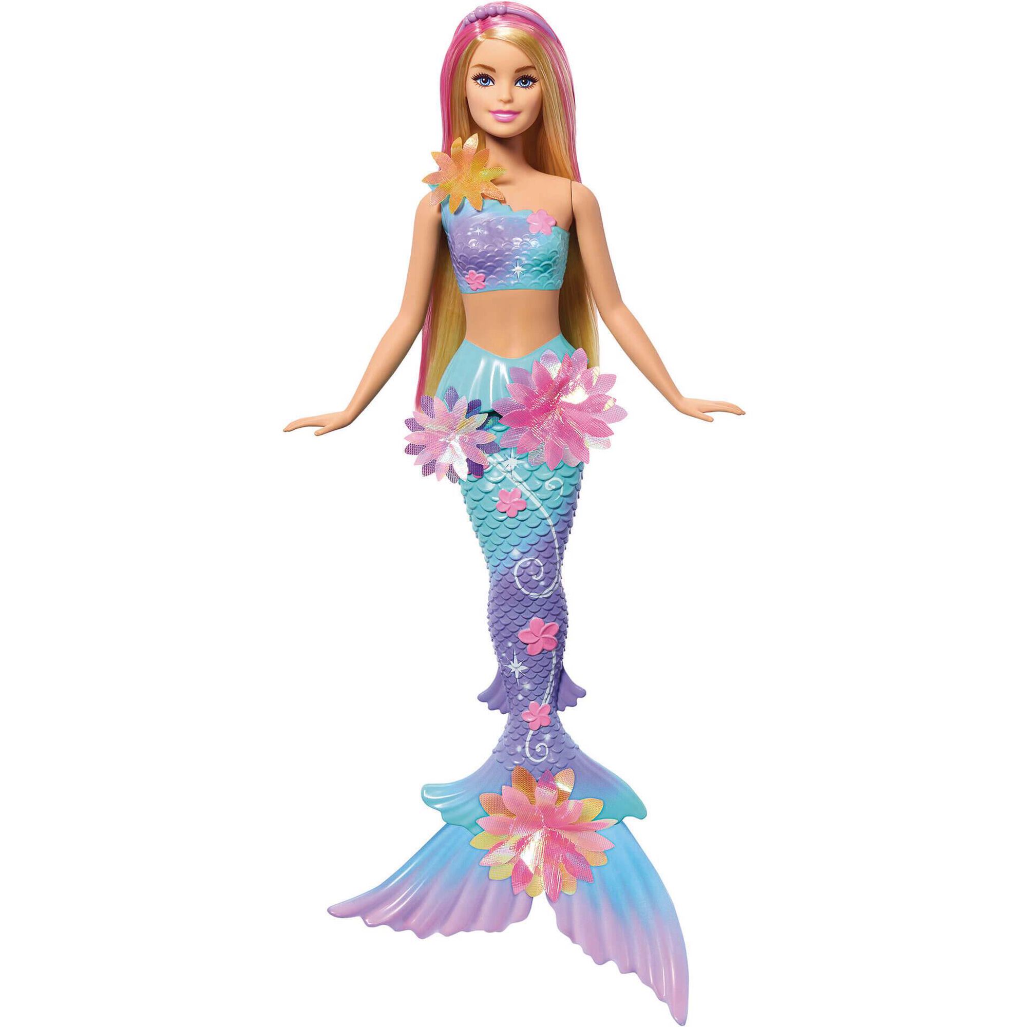 Barbie Sereia Mágica Florescente