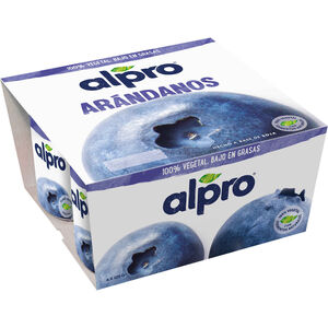 Yofu Soja Pedaços Mirtilo Alpro