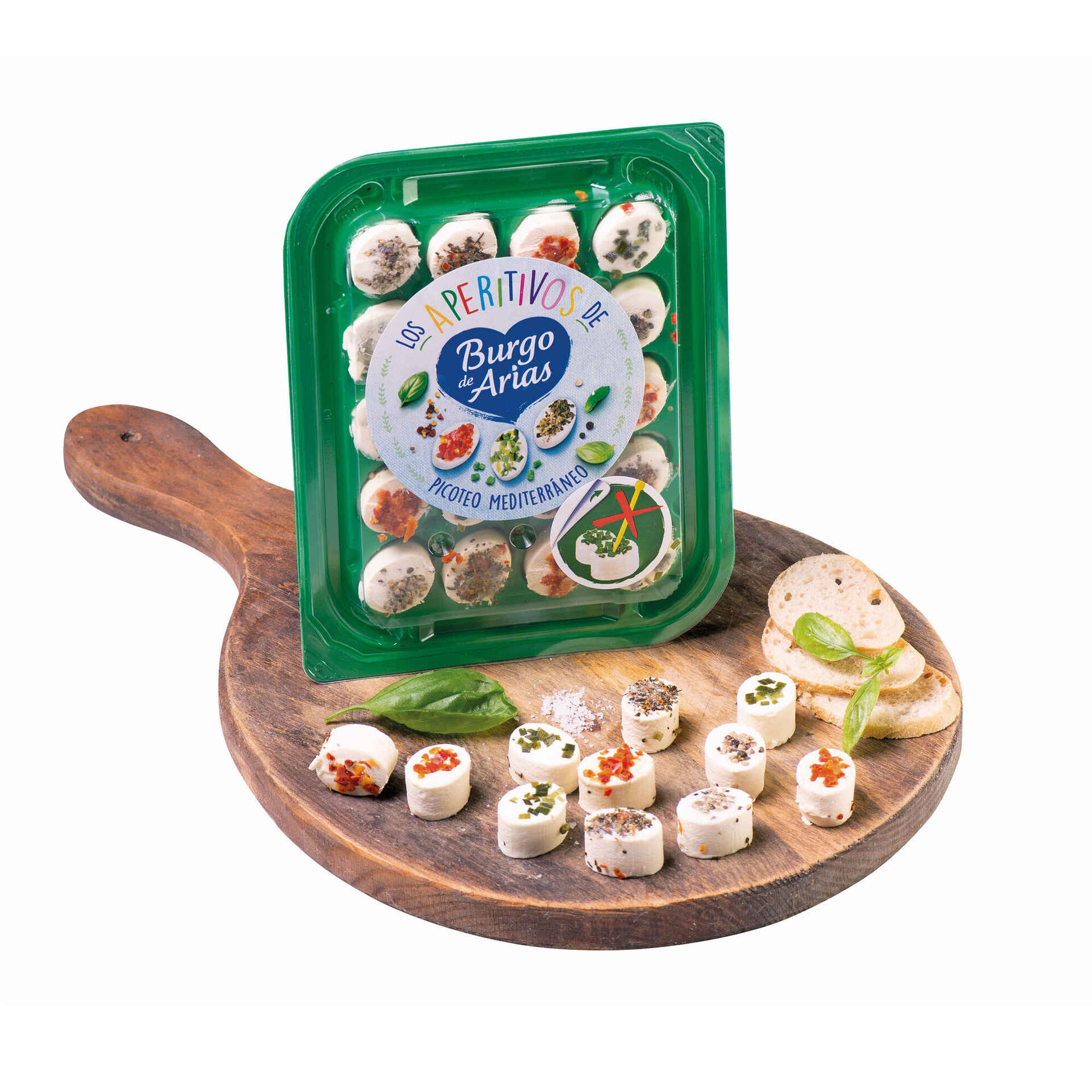 Aperitivos de Queijo com Especiarias Burgo de Arias