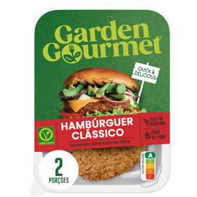 Hambúrguer Clássico de Proteína Vegetal Hambúrguer Clássico de Proteína Vegetal