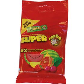 Pastilhas El&aacute;sticas de Sabores Sortidos Super Gorila