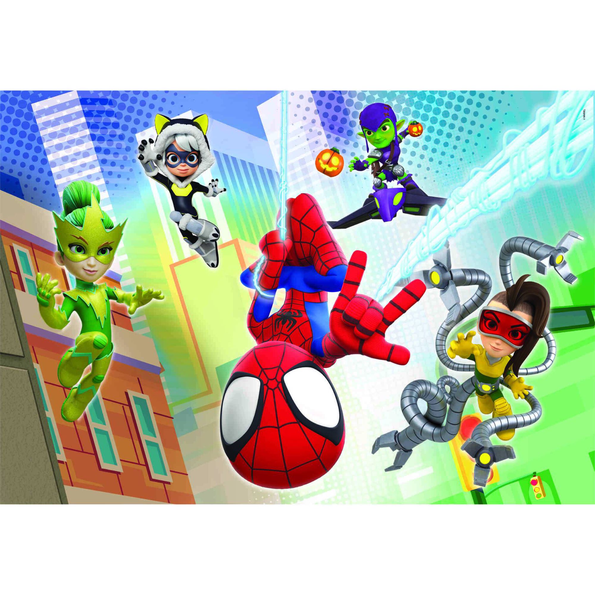 Clementoni - Puzzle Spidey 2X60 Pe&ccedil;as