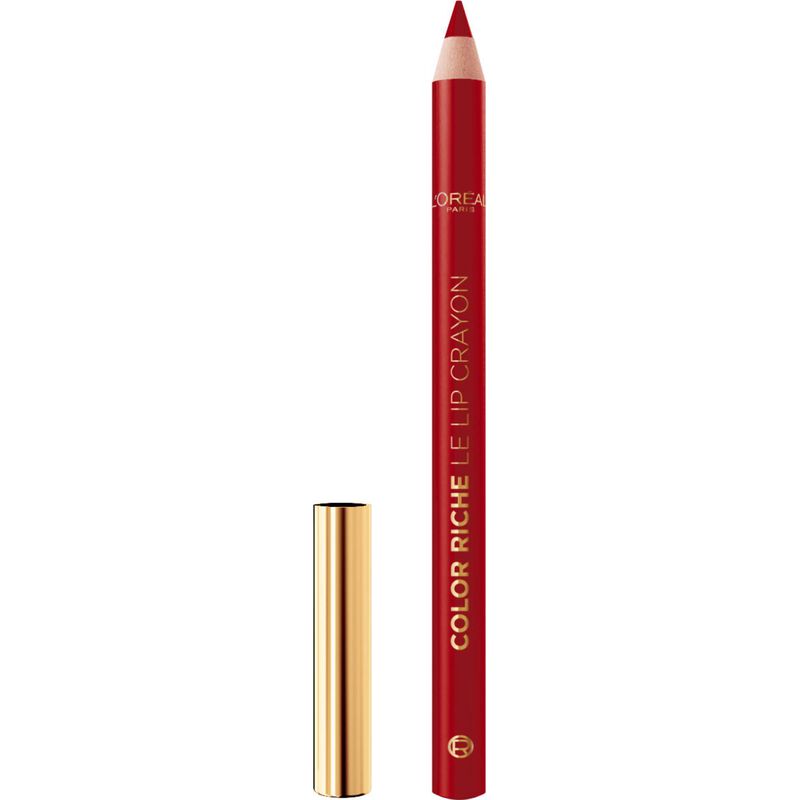 Lápis de Lábios Color Riche Couture 300 Le Rouge Paris L'Oréal Paris