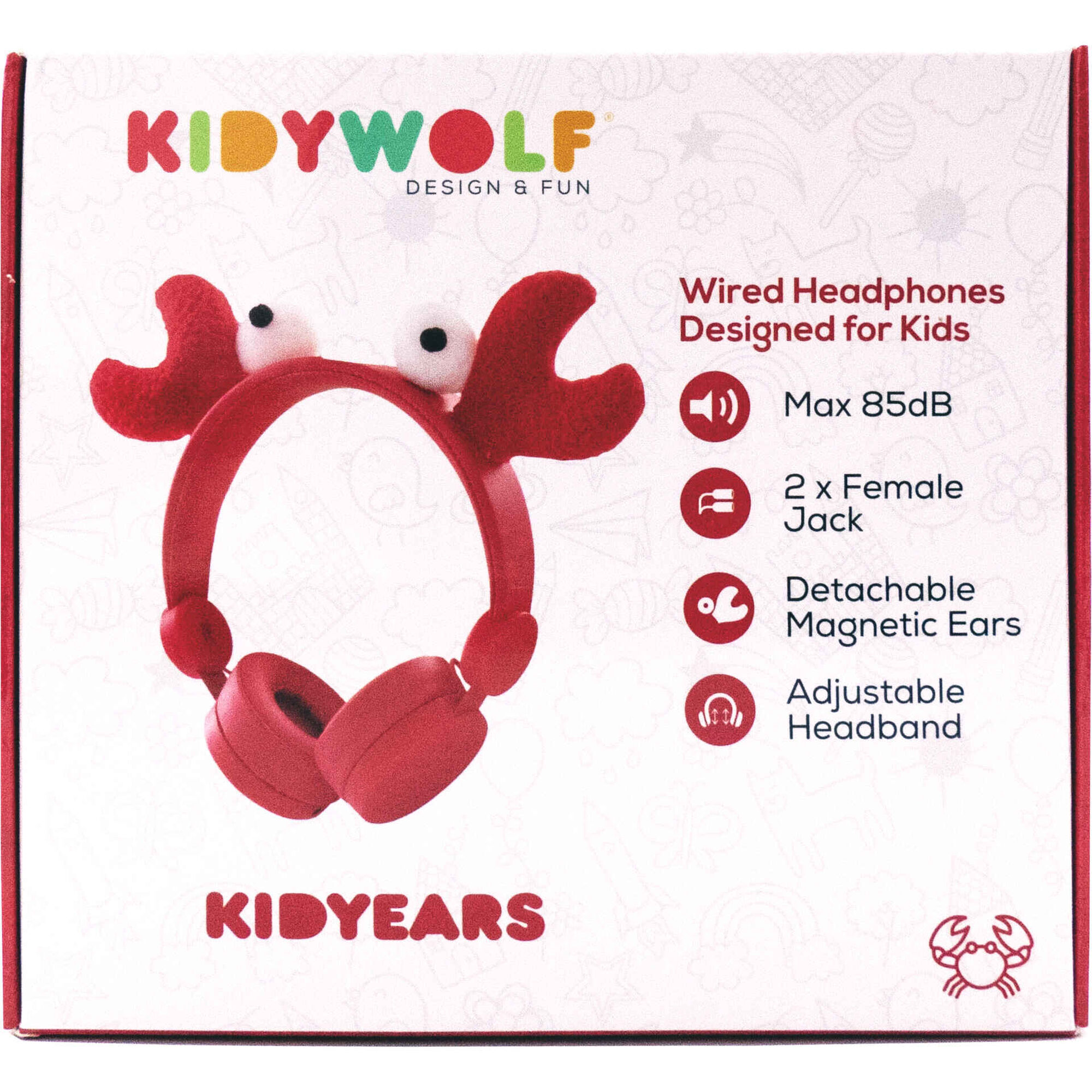 Kidywolf - Headphones Caranguejo