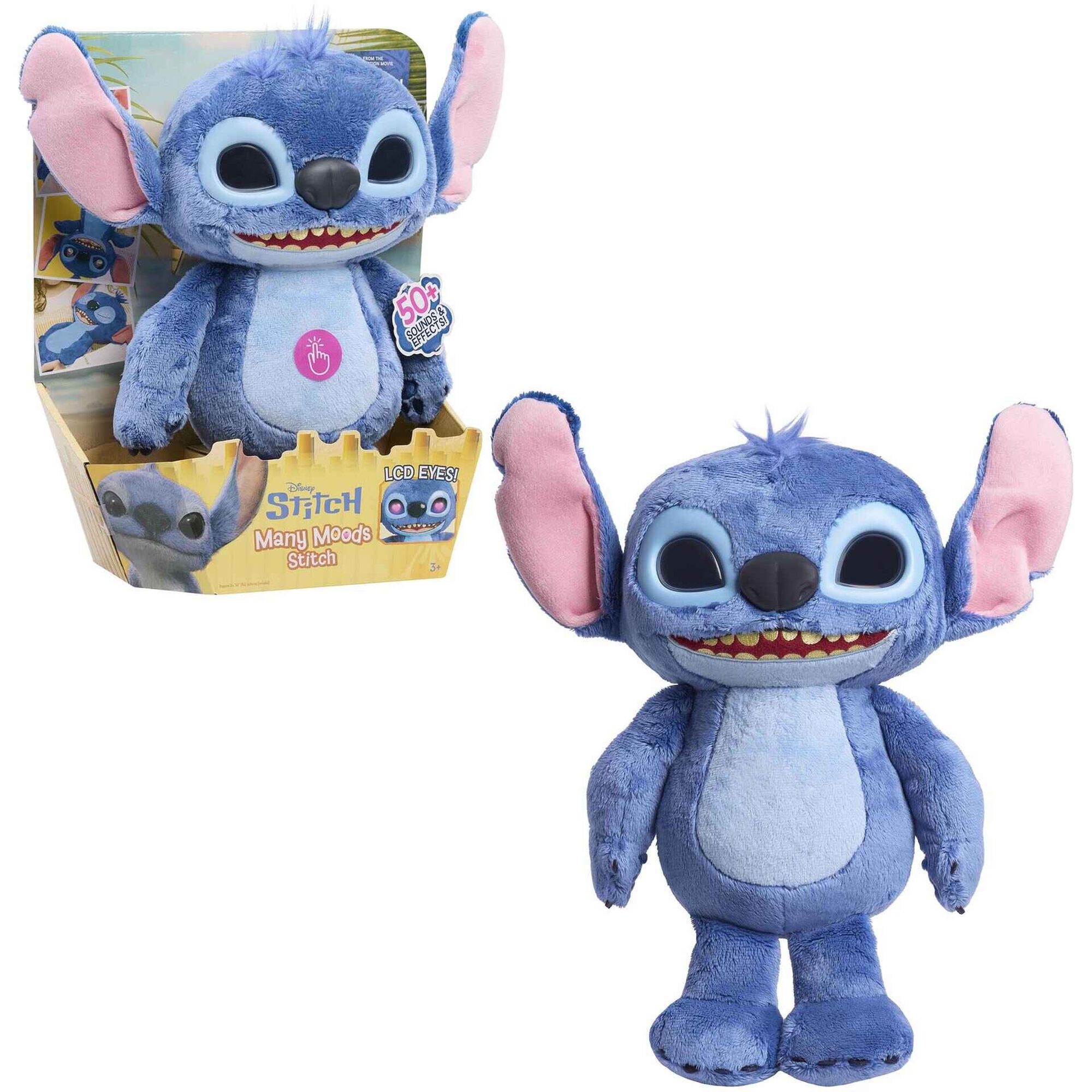Peluche Stitch Olhos Mágicos