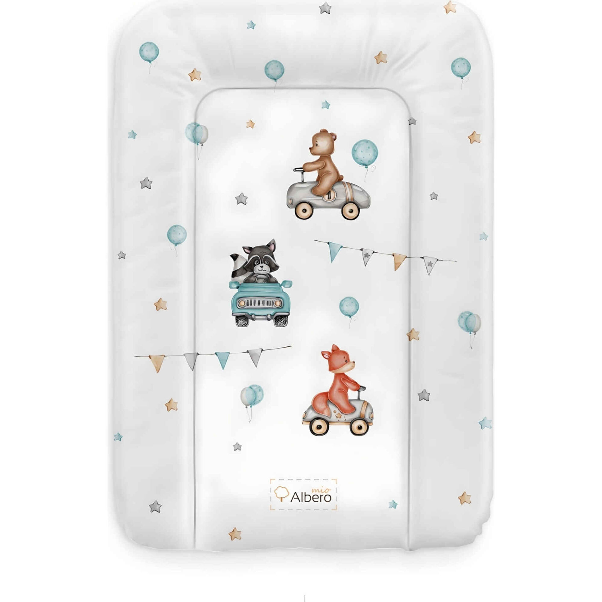 Muda Fraldas Soft 70x50cm Carros